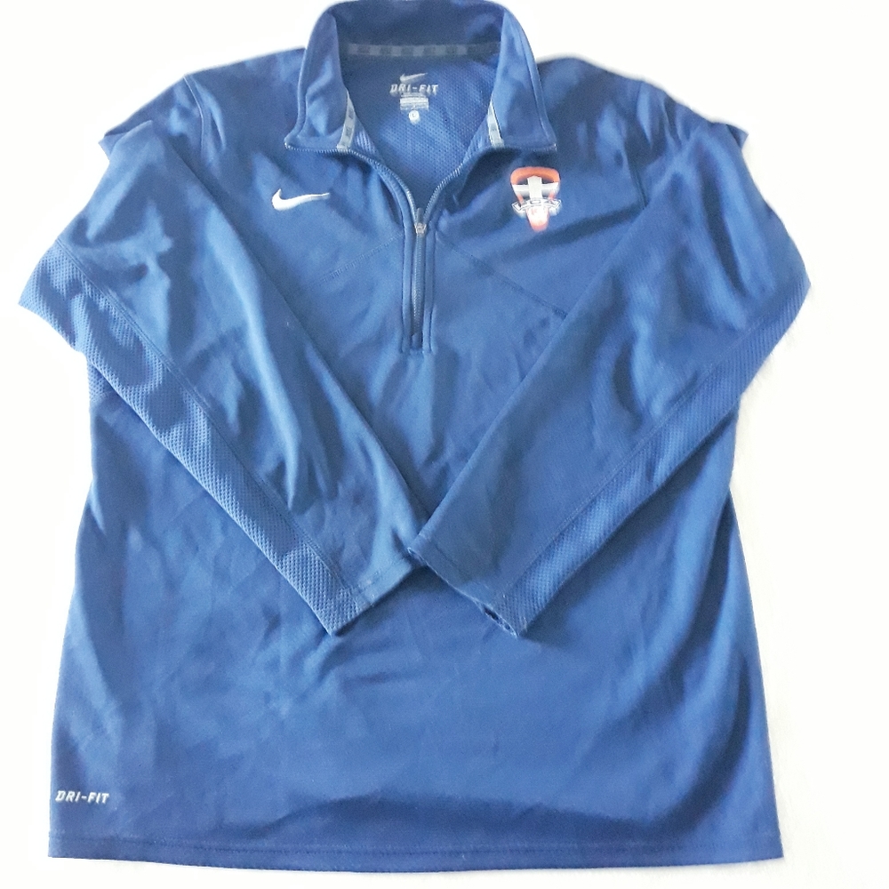 Nike Dri Fit Zip Top Long Sleeve